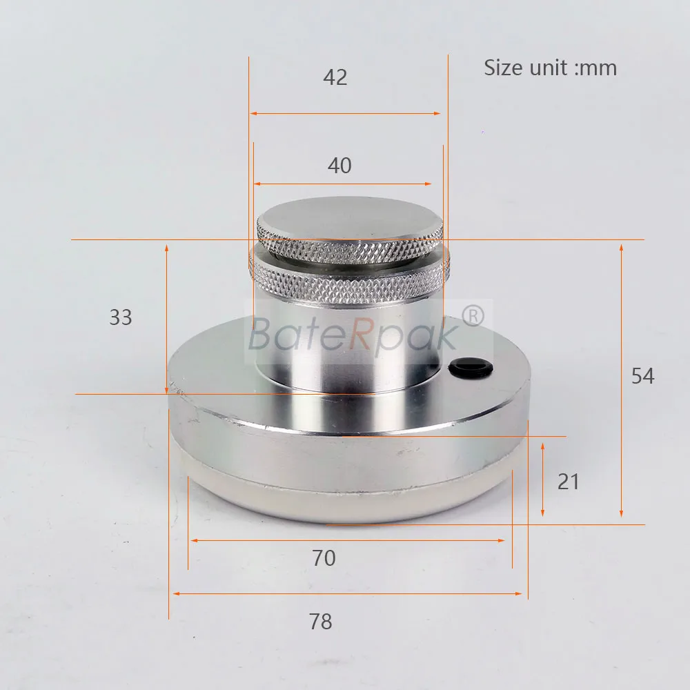 BateRpak Pneumatic/Electric Pad Printing Machine spare part ink cup with ceramic ring and Diameter 70mm 1 piece | Инструменты