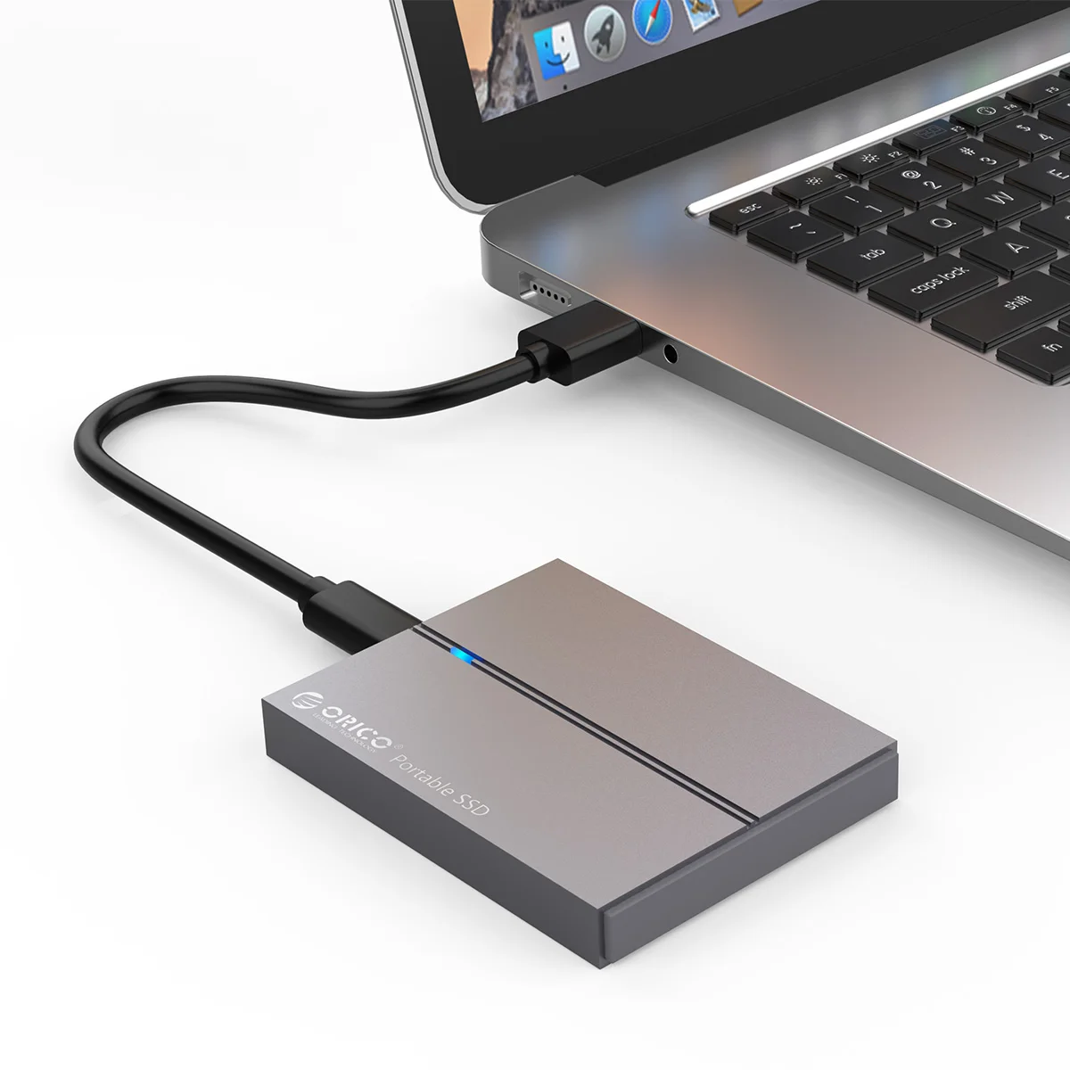 ORICO внешний SSD жесткий диск 1 ТБ SSD 128 ГБ 256 ГБ 512 ГБ SATA SSD mSATA SSD NVME Портативный твердотельный накопитель с type C USB 3,1