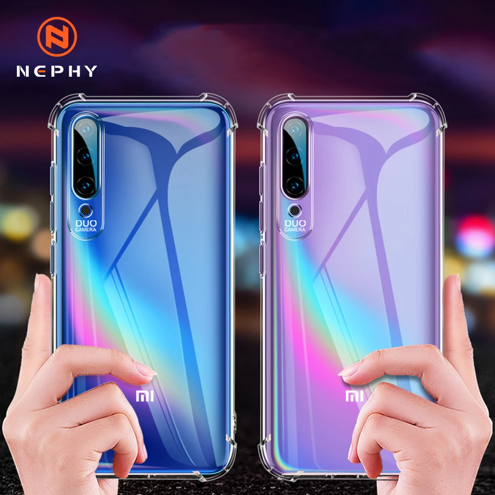 Супер Ударопрочный силиконовый мягкий чехол для Xiaomi Mi 9 / SE мобильный телефон