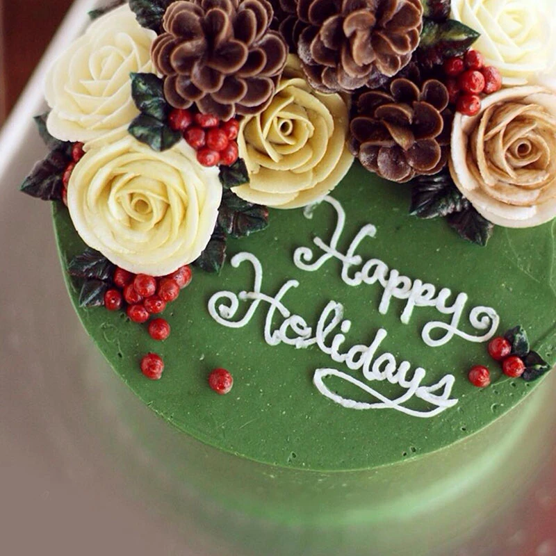 

3pcs Kitchen Acessories Pastry Nozzles Rose Icing Piping Tips #126#127#128 Stainless Steel Nozzles Sets Cake Decorating Tools