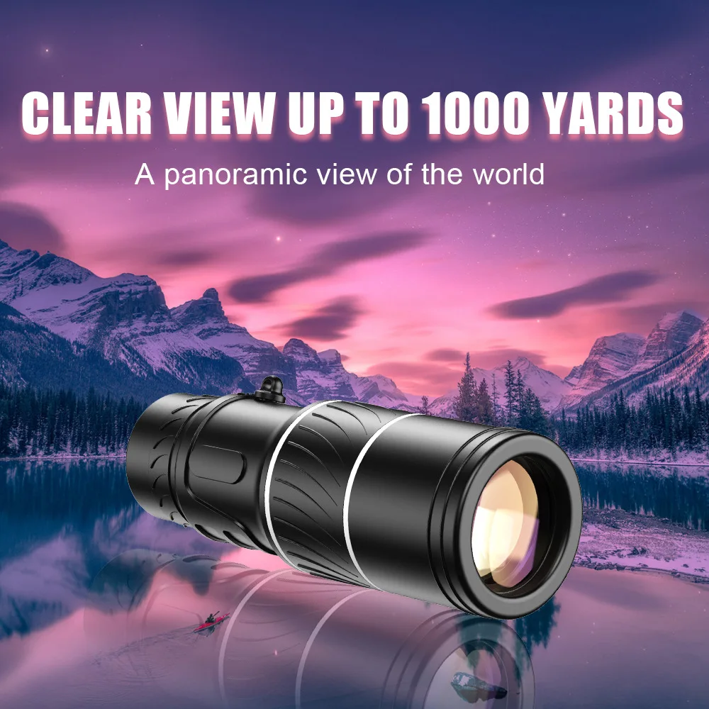 

HD 16X52 Monocular Telescope High Over Dual Focus With Night Vision Waterproof Telescope for Outdoor Sports Watching