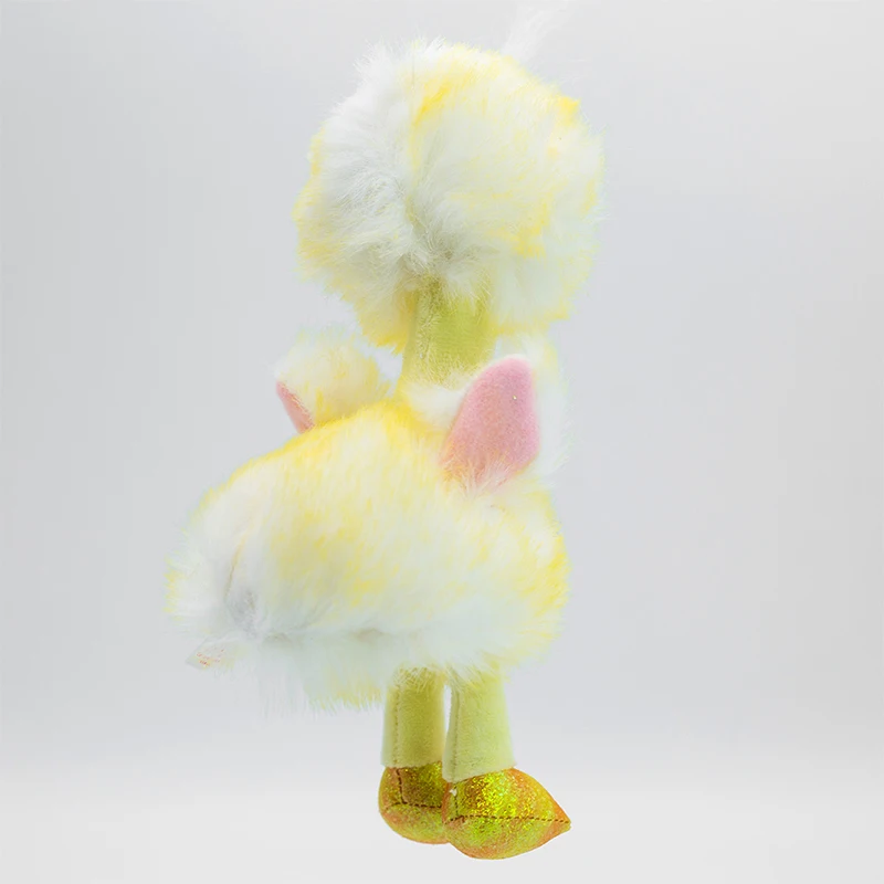 Ty Beanie Boos Радужный Пудель страусиный желтый с длинным вырезом курица голубой