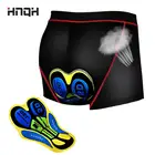 Мужские велосипедные шорты подходят для горного велосипеда нижнее белье 5D гелевые подушечки ударопрочные уличные спортивные короткие брюки для горного велосипеда