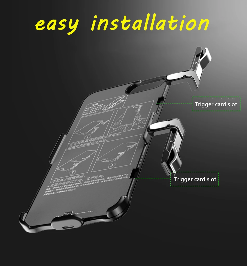 6000MAH аккумулятор чехол для iphone XS MAX power Bank Charing чехол для iphone XS Max XR зарядное устройство чехол