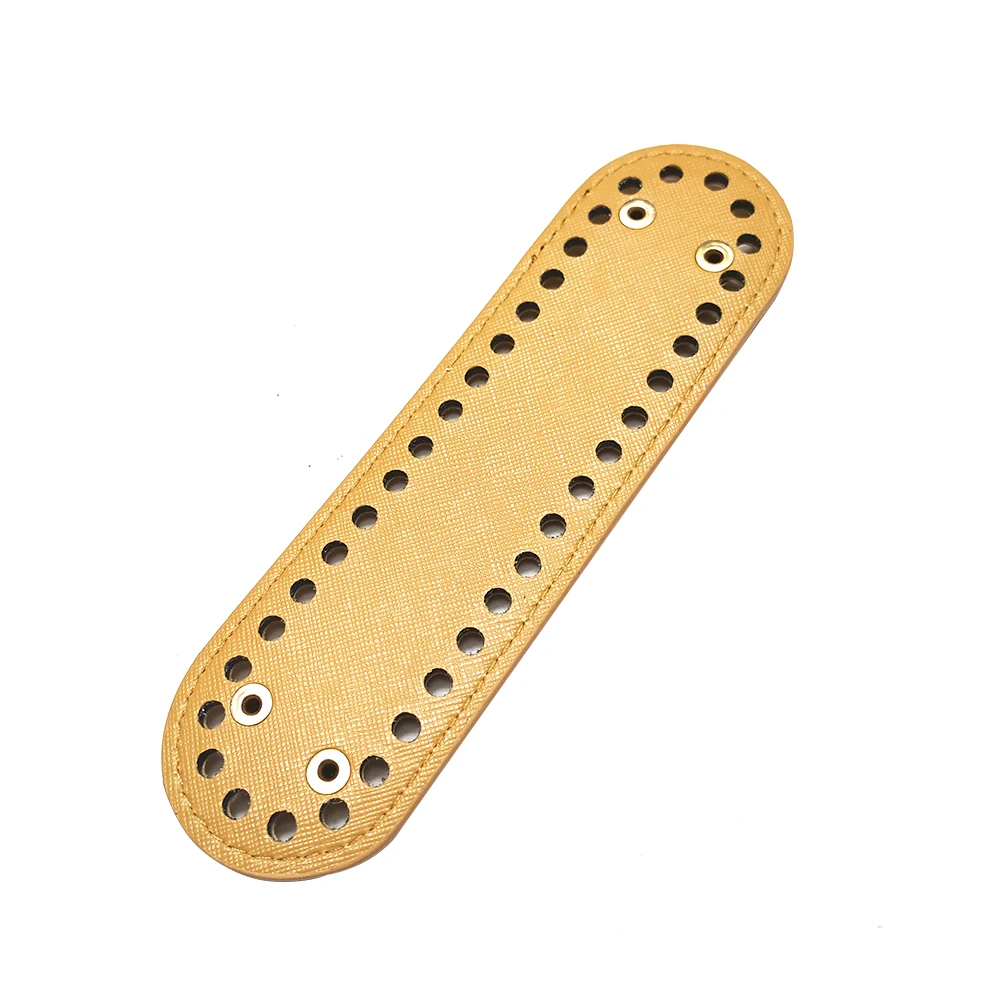 

Рукоделие, вязание, аксессуары с отверстиями, искусственная кожа, Длинная женская ручная работа, сумка, овальная сменная сумка