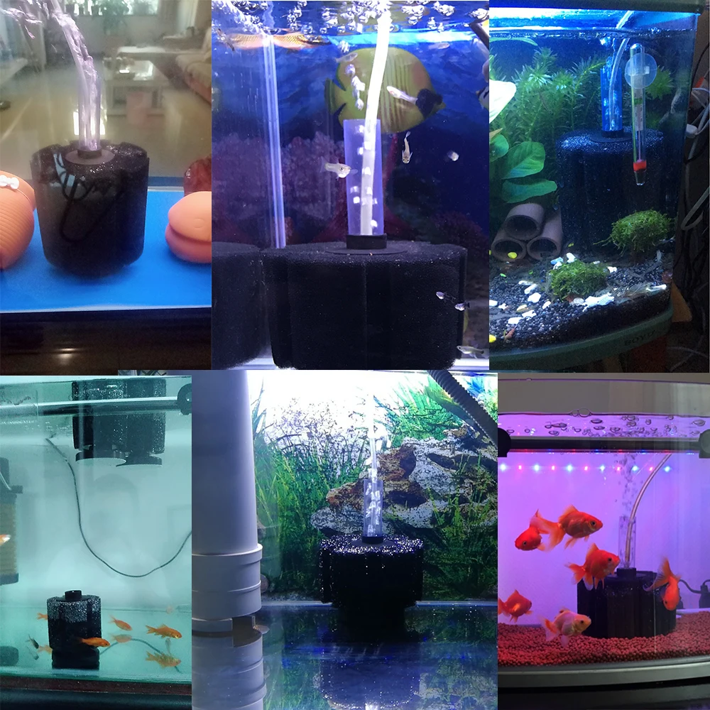 Аквариумный Губчатый Фильтр аквариумный фильтр скиммер биохимический водные