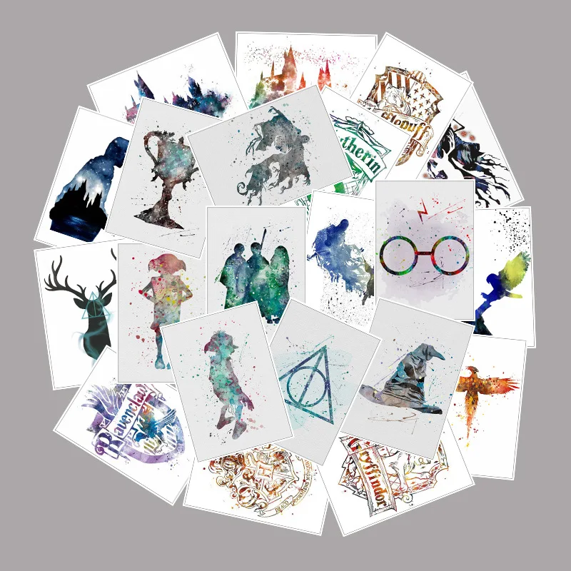 2550pcs waterproof cartoon sticker for luggage skateboard phone laptop bicycle guitar stickers free global shipping