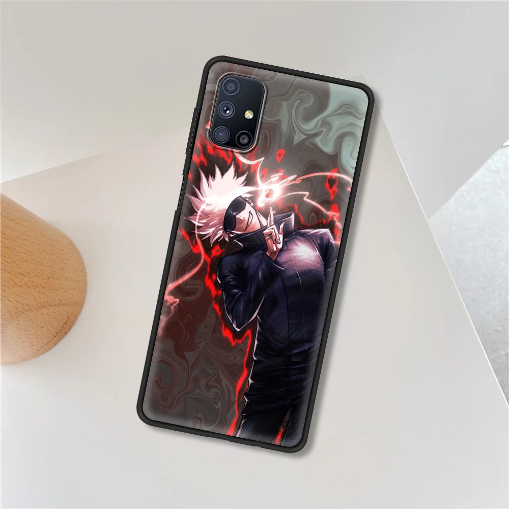 

Jujutsu Kaisen Anime Silicone Soft TPU Coque for Samsung Galaxy M01 M11 M21 M31 M31S M51 A7 A9 2018 Luxury Phone Case Cover