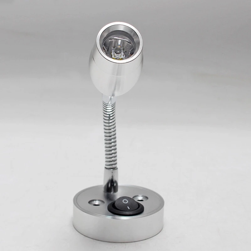 12 В 3 Вт светодиодный Светодиодная лампа для трейлера искусственная настенная