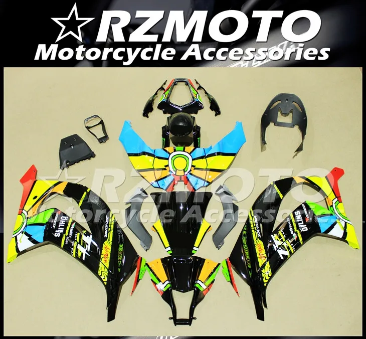 

New ABS Motorcycle whole Fairings kit Fit for Kawasaki Ninja ZX-10R 11 12 13 14 15 ZX10R 2011 2012 2013 2014 2015 rainbow