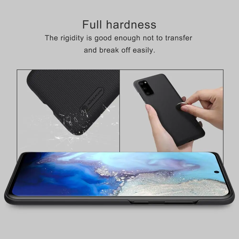 Для Samsung Galaxy S20 case FE 2020 Nillkin матовая жесткая задняя крышка из поликарбоната для S7
