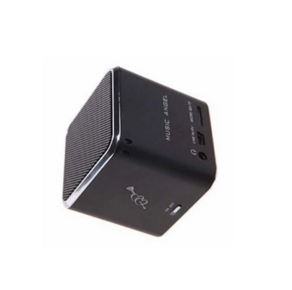 Музыка Ангел дисплей мини Цифровые колонки Поддержка USB MicroSD/TF карта/линейный MP3-плеер коробка fm-радио