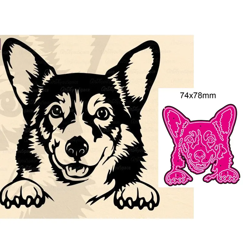 

Металлические высекательные штампы, животные, собаки, украшения, скрапбукинг, бумажные ремесленные ножи, форма, лезвие, штампованные трафареты