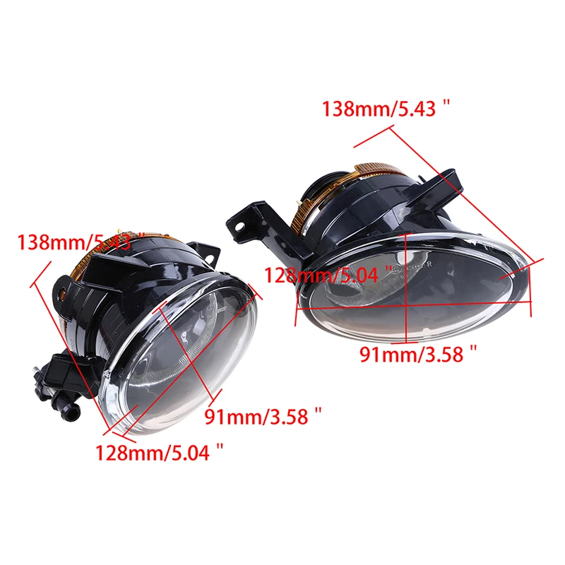 POSSBAY передние противотуманные фары светильник s для 2011-2014 VW Jetta MK6 Авто дневные