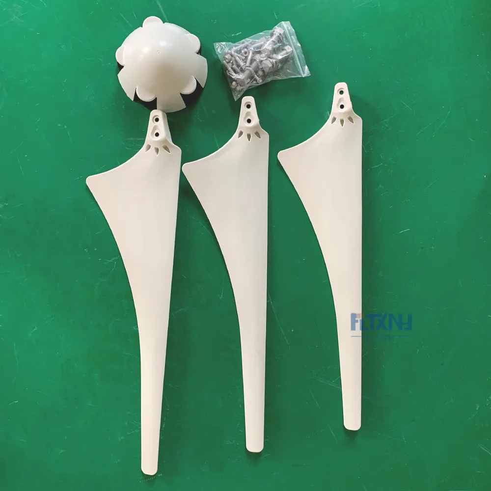 

580mm High Strength Wind Turbines Blades Nylon Fiber Windmill Accessories Power Energy Generator for Wind Turbine Generator