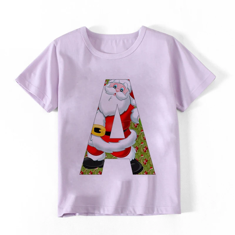 

НОВАЯ РОЖДЕСТВЕНСКАЯ футболка с надписью и названием Новинка для девочек кавайная Повседневная футболка для мальчиков унисекс детская оде...