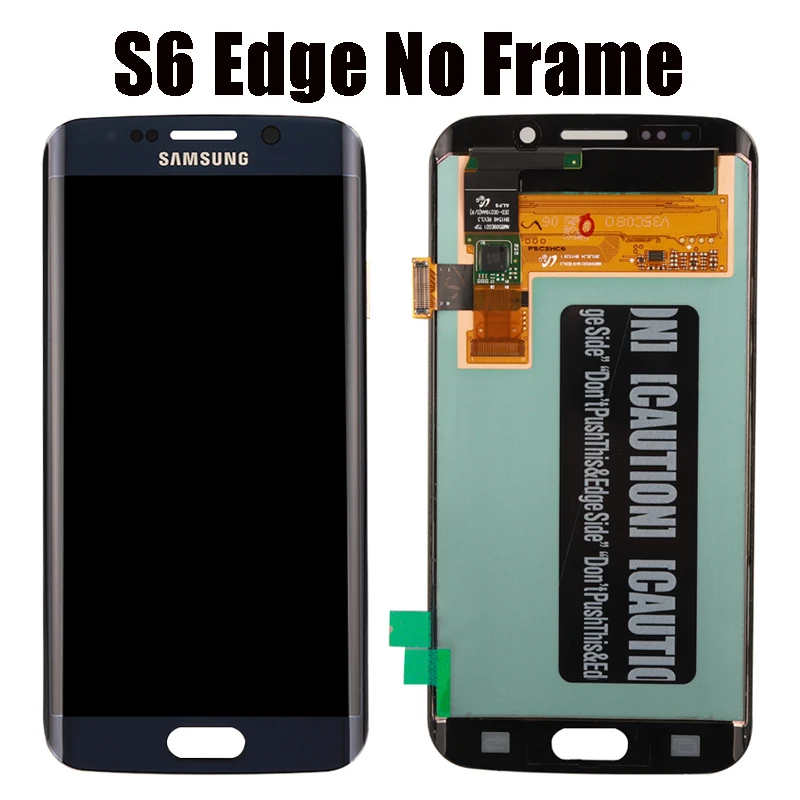 Оригинальный 5 1-дюймовый супер AMOLED дисплей для Samsung Galaxy S6 Edge G925 G925F G925I