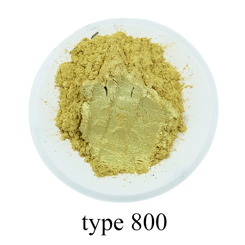 

Pearl Powder Coating Mineral Mica Dust DIY Dye Colorant 50g Type 800 for Soap Eye Shadow Cars Art Crafts Acrylic Paint Pigment