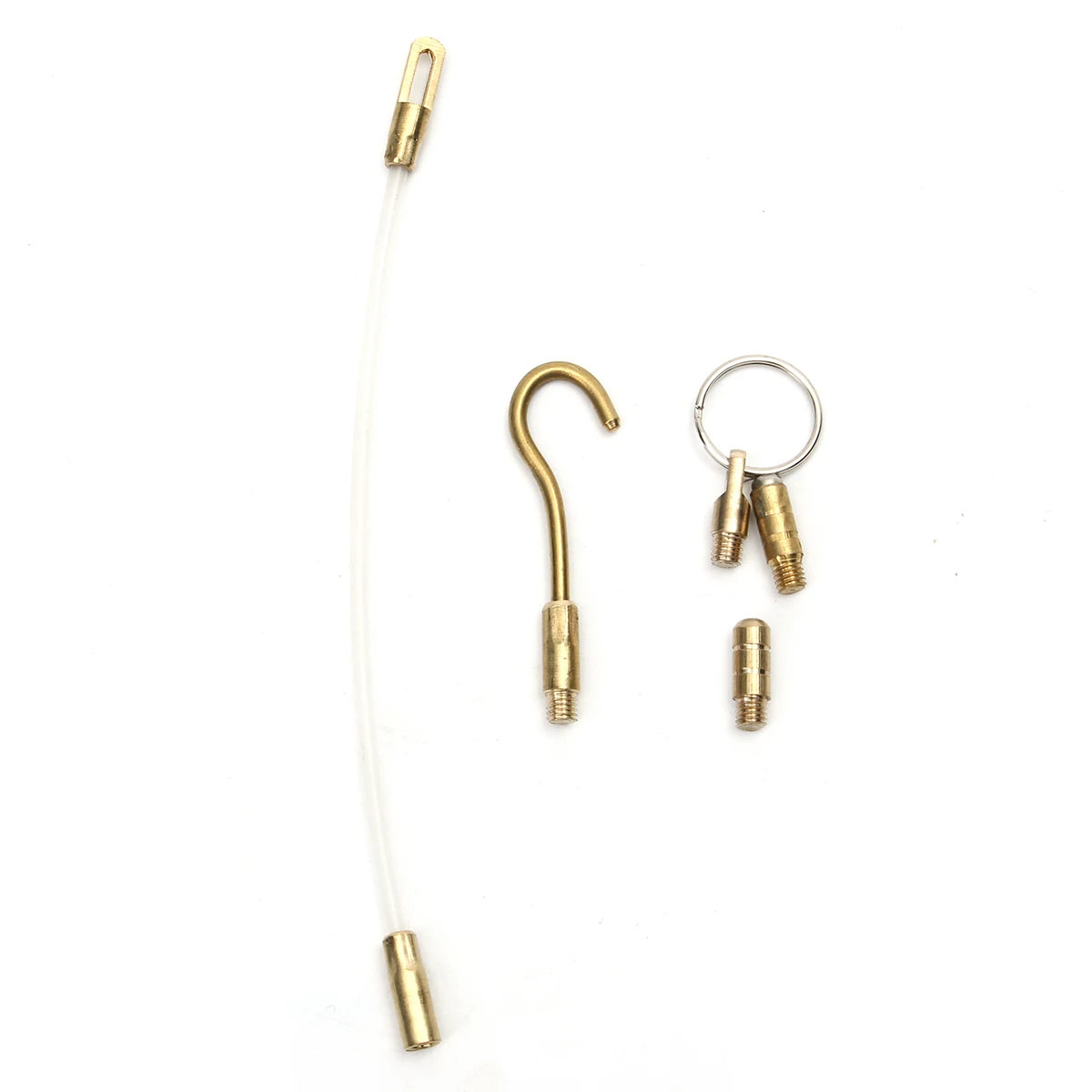 

10pcs 58cm Glass Fiber Puller Through Wall Wire Diameter 4mm Single Length Wall Tool Electrical Wire Cable Kit