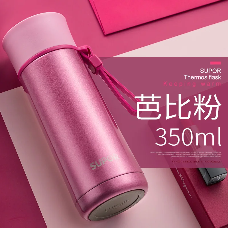 

Straight Thermos Cups for Women Portable Vacuum Insulation Cup Travel Coffee Thermol Thermocup Insulated Thermos Kawaii HH50BW