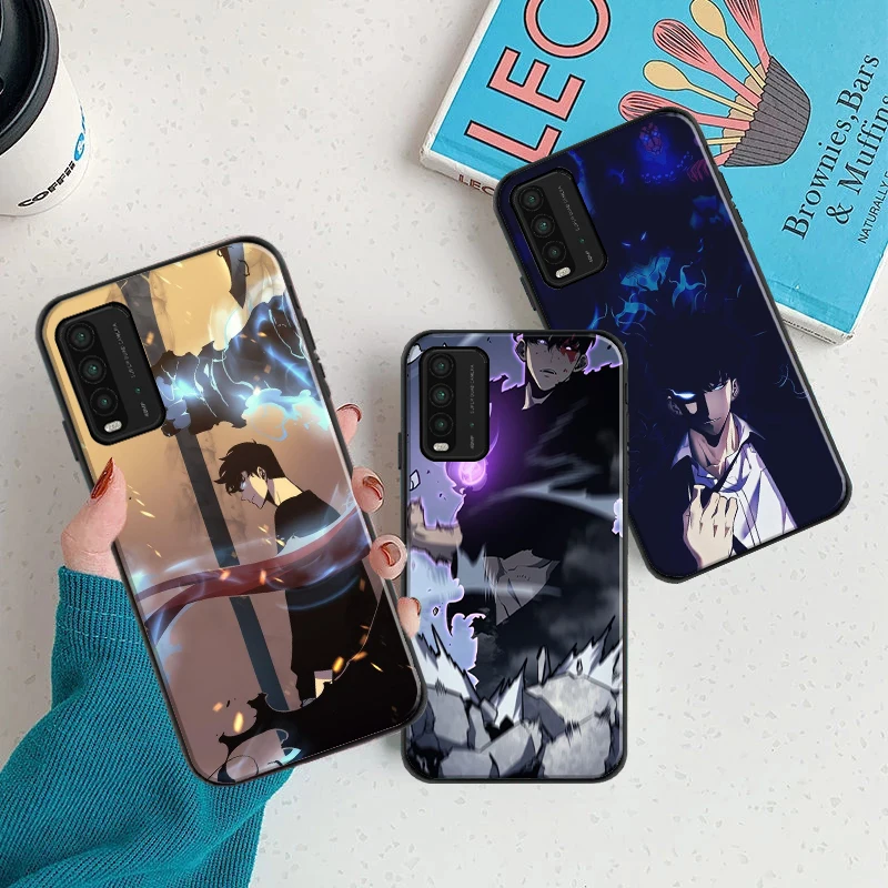 

Solo Leveling Phone Case For Xiaomi Redmi Note 9 10 Pro MAX 5G 9T 9 9i 9AT 9A 9C Funda Soft TPU Back Cover Carcasa