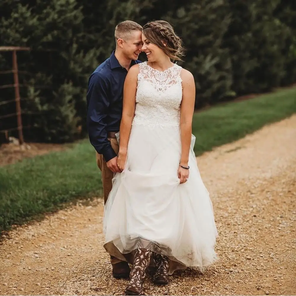 

Женское кружевное платье с аппликацией, белое кружевное платье невесты до пола без рукавов, лето 2019