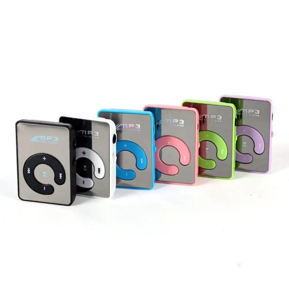Модный портативный мини USB MP3-плеер с клипсой музыкальный медиаплеер поддержка