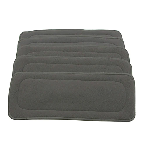 Insertos de pa&ntilde;ales reutilizables de carb&oacute;n de bamb&uacute;, pa&ntilde;al de tela de c&aacute;&ntilde;amo de algod&oacute;n de bamb&uacute;, cambiador de pa&ntilde;ales de microfibra lavable-1