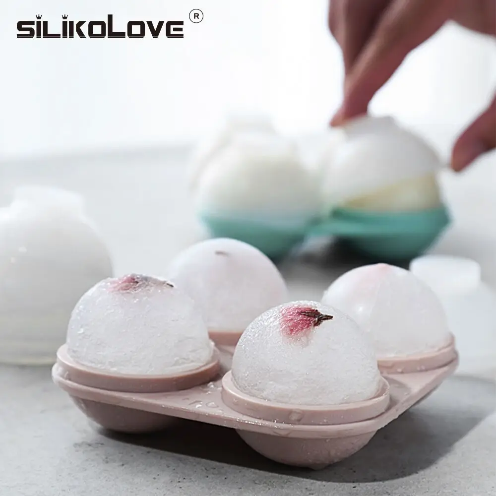 SILIKOLOVE 3d круглая силиконовая форма для виски аксессуары шариков льда бара