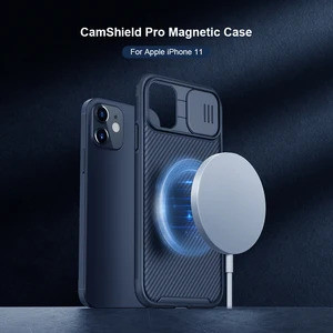 magnetic case for iphone 12 pro max 11 nillkin camshield pro slide camera protect privacy phone back cover for iphone 12 mini