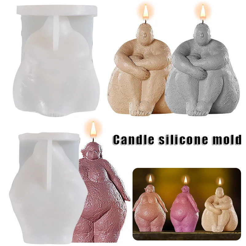 

Abstract Human Body Silicone Stencils Multifunctional DIY Epoxy Resin Crafts Template For Home Kitchen Moldes De Silicona