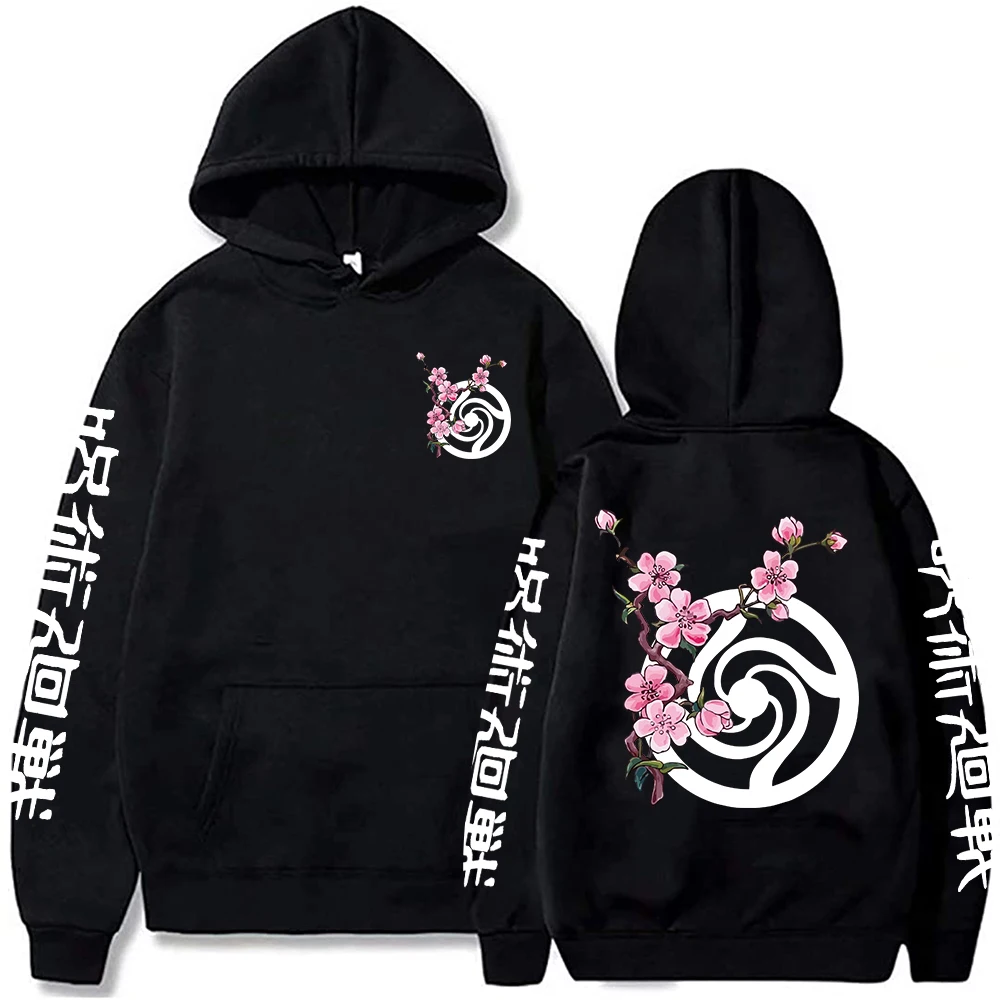 

Anime Jujutsu Kaisen Prints Hoodies Long Sleeve Streetswear Hip Hop Man Sweatshirts Pullovers