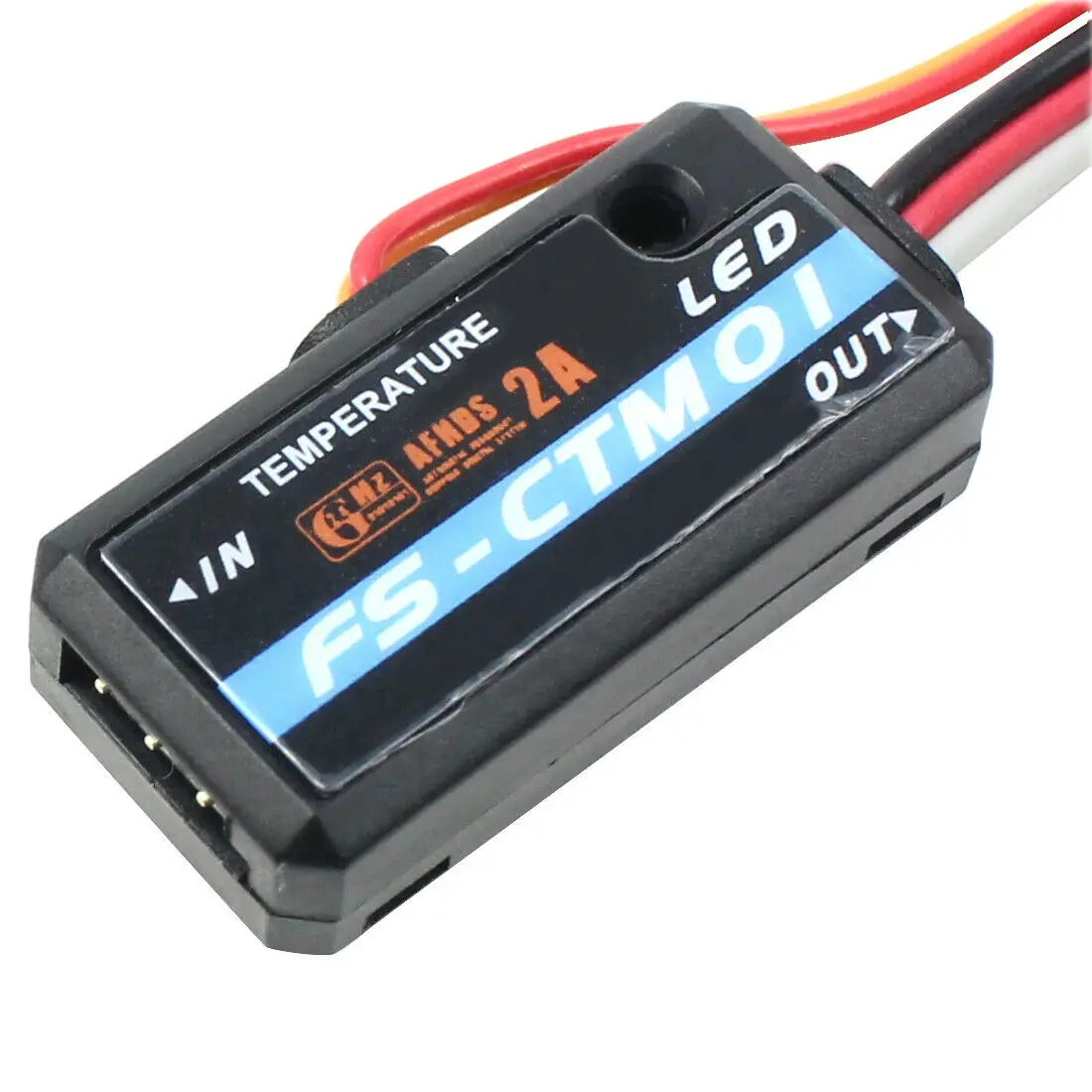 

DC4.0-6.5V FlySky FS-CVT01 FS-CTM01 Temperature/Voltage Telemetry Data Collection Acquisition Module For Receiver iA4B iA10 iA6B