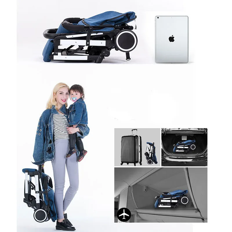 Детская коляска Легковесная портативная складная | Мать и ребенок