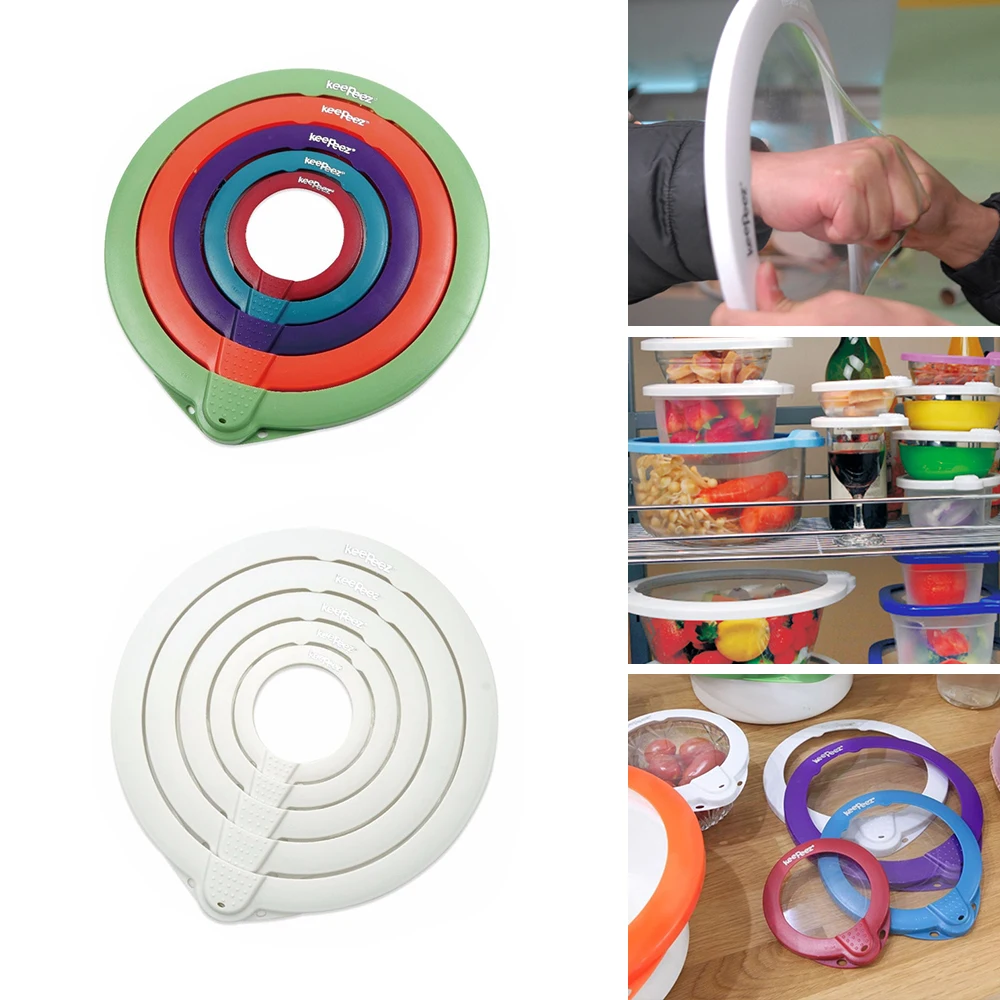 5 шт./компл. вакуумные крышки пресс уплотнение свежее пищевое герметичное