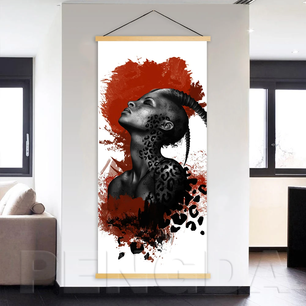 Скандинавский свиток современная абстрактная Классическая Настенная картина