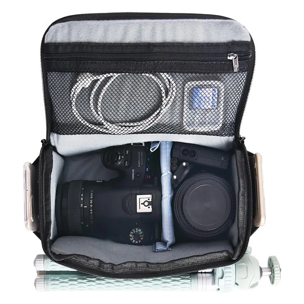 Водонепроницаемая нейлоновая сумка Fusitu для видеокамеры DSLR объектива Sony Canon Nikon B500