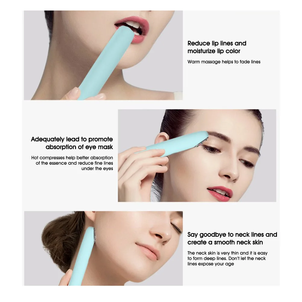 

Eye Massager Vibrating And Micro-current Massager Wand For Dark Circles, Puffiness Eye Massage Instrument To Remove Wrinkles