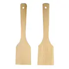 Безболезненный деревянный Кухня с антипригарным покрытием Кастрюля Сковорода металлическая кулинарная лопатка инструмент лопатка для котелка с выпуклым днищем