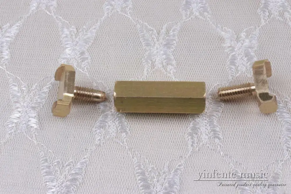 Инструмент luthier 1 шт. виолончель мост Скоба для ног латунь металл 4/4 3/4