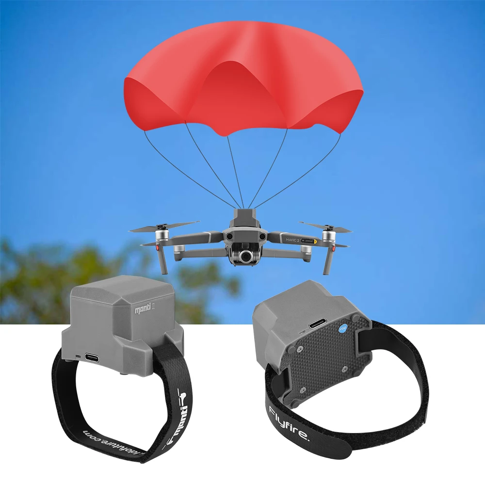 

Parachute Main Unit ​with Strap Flight Safety Parachute for DJI Mavic 2 Pro ZOOM Mavic Pro Air Drone Accessories