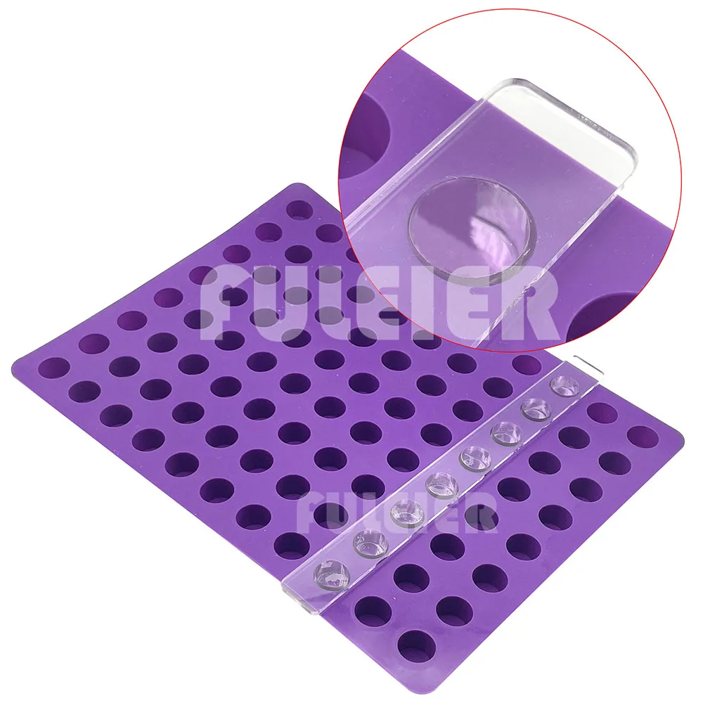 8 колонный пресс поршень будет 88 ячеек Мини силиконовая форма инструменты для