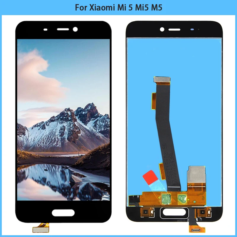 

Новый ЖК-дисплей 5,15 дюйма для Xiaomi Mi 5 M5, сенсорная панель, дигитайзер, датчик сборки, замена для ЖК-экрана Mi5