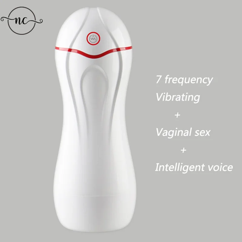 Автоматическая Вибрация с голосовым сосанием секс-игрушки для мужчин вакуумная