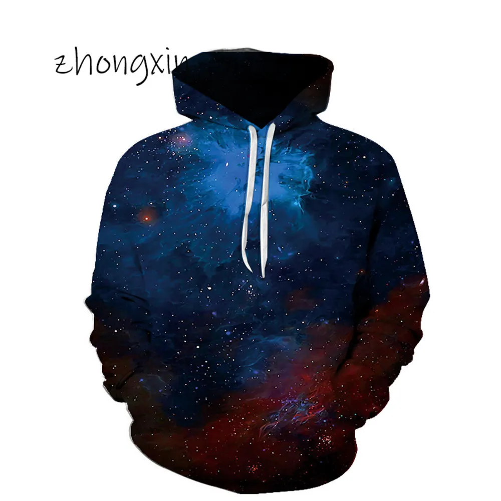 

Мужская футболка с 3D-принтом звездное небо Черная Толстовка свитер аниме 110-6XL 2021 Новинка