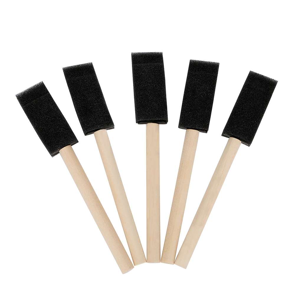 

5Pcs/set Blinds Duster Brush Soft Sponge Wood Handle Auto Detailing Car Air Conditioner Vent Brush Car Grille cleaning tools