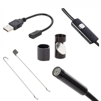 mini borescopes endoscope camera 7mm 5 5mm micro usb connector flexible 6 led lights waterproof ip67 for android phone xp pc