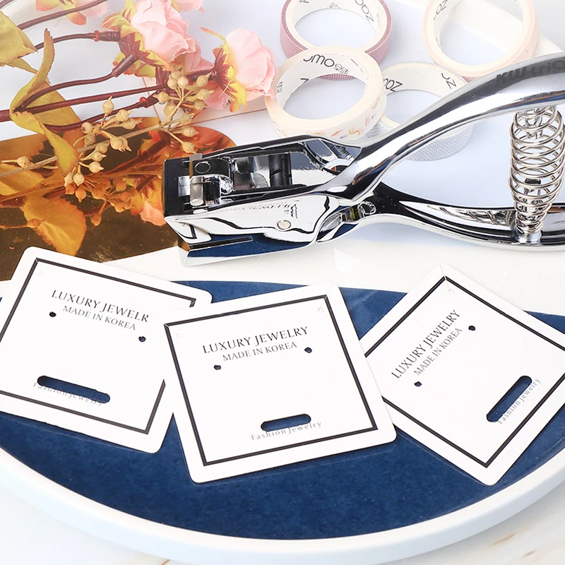 Дырокол для удостоверения личности перфоратор бумаги овальной формы аксессуары