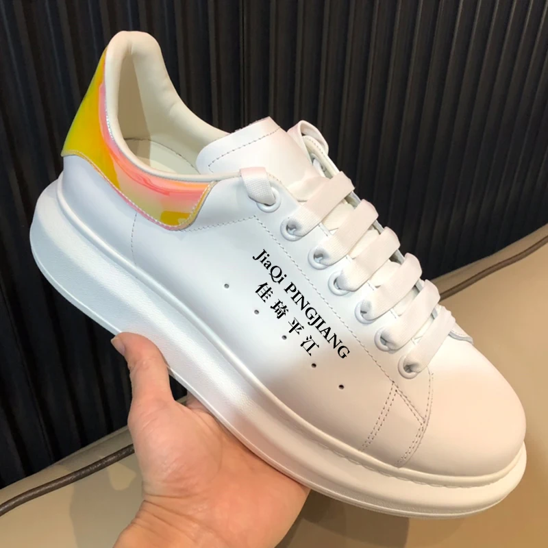 

2022 new Italian jiaqi pinjian shoes casual lovers shoes genuine leather fashion counter packing box original sheet high quality