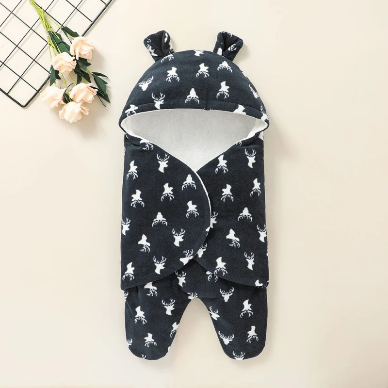

Baby Swaddle Blanket Soft Plush Infants Receiving Swaddling Wrap Dot Newborn Toddler Boys Girls Bath Quilt Accessories 0-6M